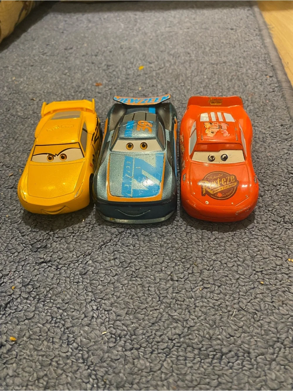 Cars Die-Cast Toy Car - Yellow/Blue/Orange Assortment